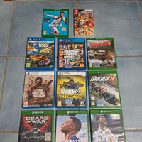 Lotto Giochi (Ps4, Ps5, Nintendo Switch, Xbox One)