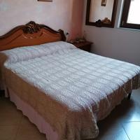 Copriletto matrimoniale nocciola