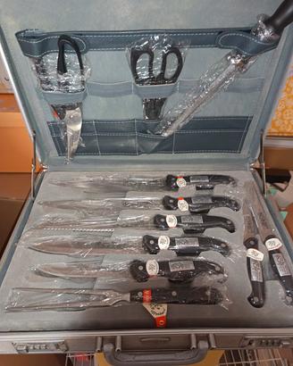 Set Coltelli Chef Offenbach Solingen 24 Pezzi