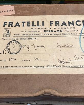 Scatola pr 900-Porta Innesti-Posate vintage+Vario