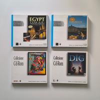 Lotto 5 Videogiochi PC Vintage Collezione CTO 