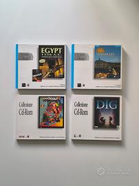 Lotto 5 Videogiochi PC Vintage Collezione CTO 