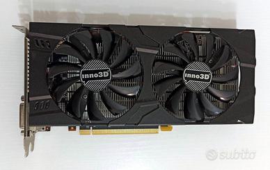 Scheda Video Ge Force GTX 1060 6 GB GDDR5