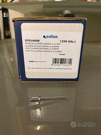 Cofan Rivetto alluminio normale 6x8 mm set di 250
