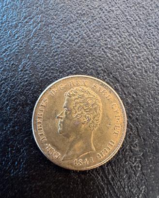 Marengo Oro 20 lire 1841 Carlo Alberto