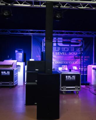 IMPIANTO COLUMN ARRAY DAP AUDIO FRIGGA