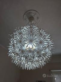 lampadario con margherite