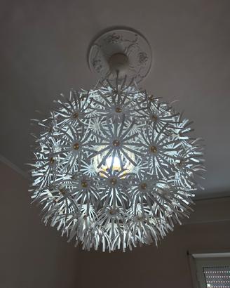 lampadario con margherite