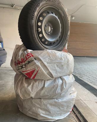 Cerchi in ferro 16” Fiat Bravo 198