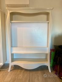 Mobile PortaTv libreria Casanova mod. Shabby Chic