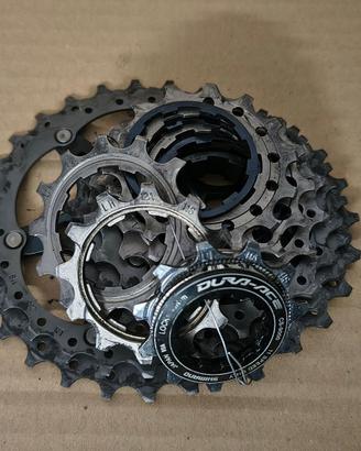 Shimano DURA-ACE - Cassetta TITANIO 11v (11/27t)