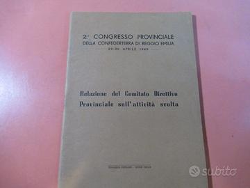 opuscolo congresso 1949