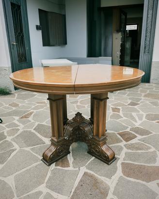 tavolo rotondo estendibile