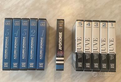 VHS La grande storia della Juve e Azzurro mondiale