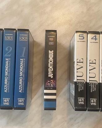 VHS La grande storia della Juve e Azzurro mondiale