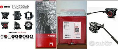 Manfrotto MVH500AH Testa Video per treppiede