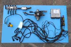 Impianto metano landi componenti e bombole