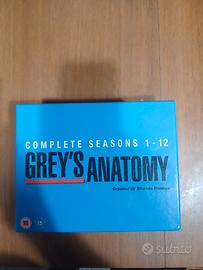 Cofanetto stagioni 1-12 Grey's Anatomy