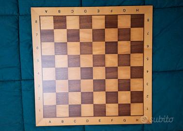 Scacchiera in legno casella 57mm