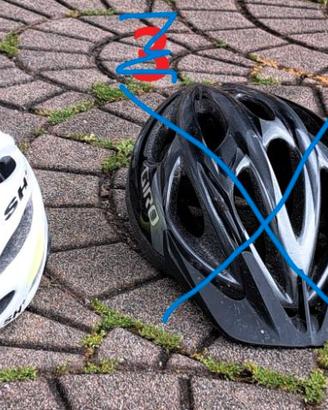 casco bici vari modelli Giro, Met, SH+