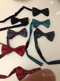 Papillon collezione seta pura