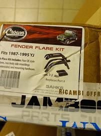 parafanghi jeep yj 
