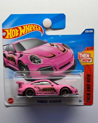 Hot Wheels Porsche 911 GT3 RS Rosa - Then and Now