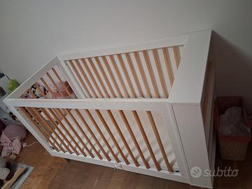 lettino culla maison du monde con materasso 