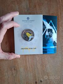 Moneta Freddie Mercury rara ed. limitata