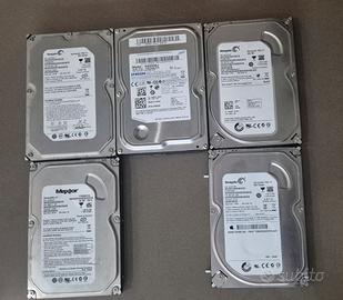 Lotto 5 Hard Disk 3.5" SATA 