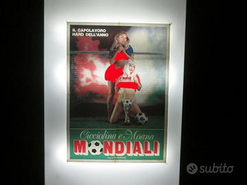 manifesto  Cicciolina e Moana "Mondiali"