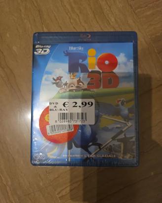 Rio 3D Blu-ray