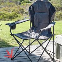 Sedia da campeggio in acciaio, Pieghevole