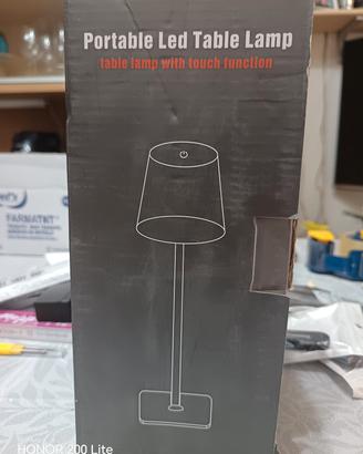 lampada da tavolo  Ricaricabile touch