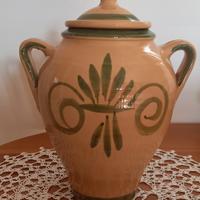 vaso in terracotta smaltato