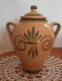 vaso in terracotta smaltato