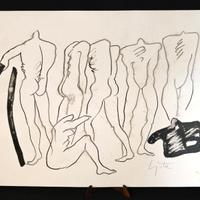 Pietro Lista Salerno – Disegno cartoncino 6 figure