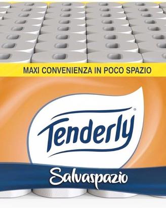 Tenderly Salvaspazio, 96 Rotoli di Carta Igienica