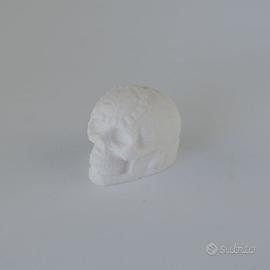 Mayan Death Whistle Fischietto Morte, Bianco