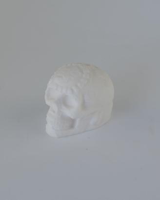 Mayan Death Whistle Fischietto Morte, Bianco