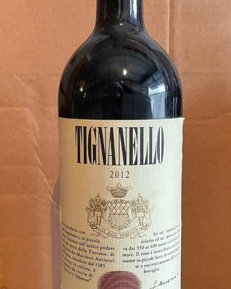 Tignanello Antinori 2012