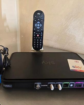 decoder  Sky q wii fi 