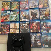 PlayStation 4 + 2 controller + 17 guochi - Ottime