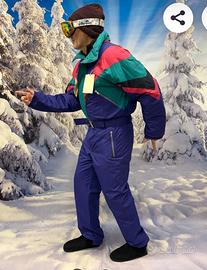Sergio Tacchini Vintage XL Ski Suite anni 80/90 