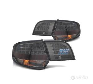 FANALI AUDI A3 8PA SPORTBACK 04-08 LED ROSSO AFFUM