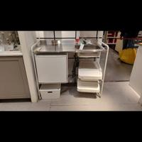 Minicucina lavello inox