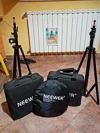 NEEWER KIT LUCI FOTOGRAFIA E VIDEO YOUTUBE