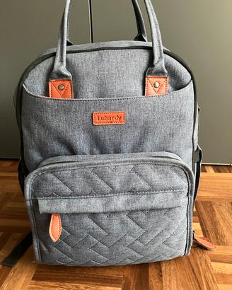 Lubardy Zaino + ganci + Fasciatoio impermeabile