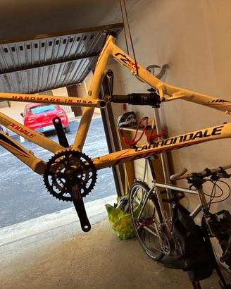 Telaio Cannondale + lefty + fox 