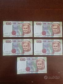 Banconite 1.000 lire Montessori